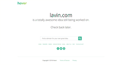 Desktop Screenshot of lavin.com