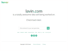 Tablet Screenshot of lavin.com